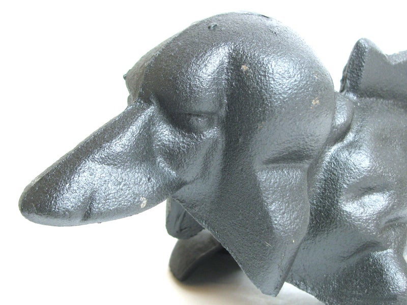 Upper Deck Iron Dachshund Boot / Shoe Scraper - Image 5